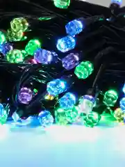 Черный гирлянда из лампочек, LED