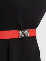 Красный женский эластичный пояс, 3 расцветки