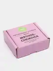 Натуральное солевое мыло "Мятное-снежное", Meela Meelo