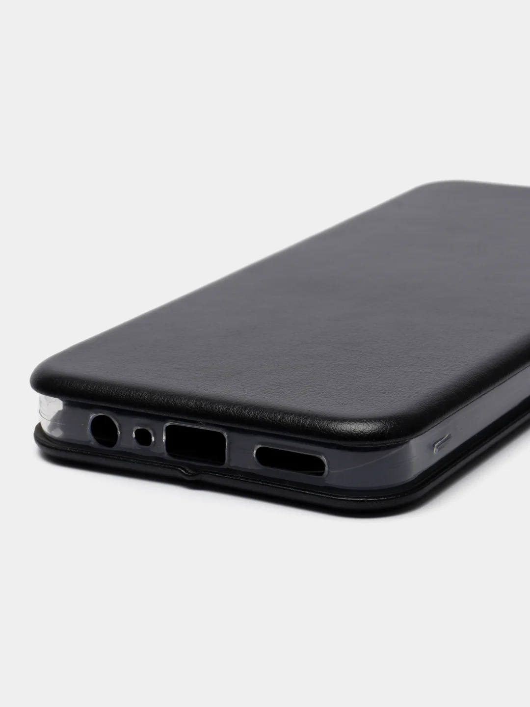 Черный чехол книжка для REALME C30S / NARZO 50i prime / REALME C30