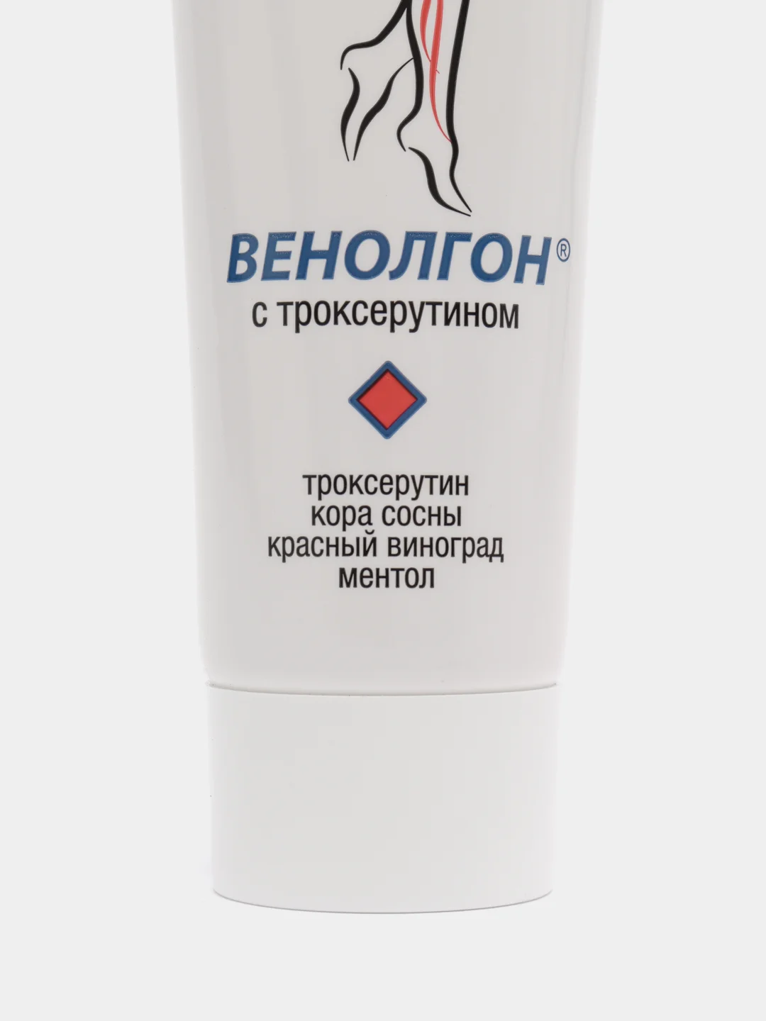 Синий гель-бальзам для ног "Венолгон", 75 мл