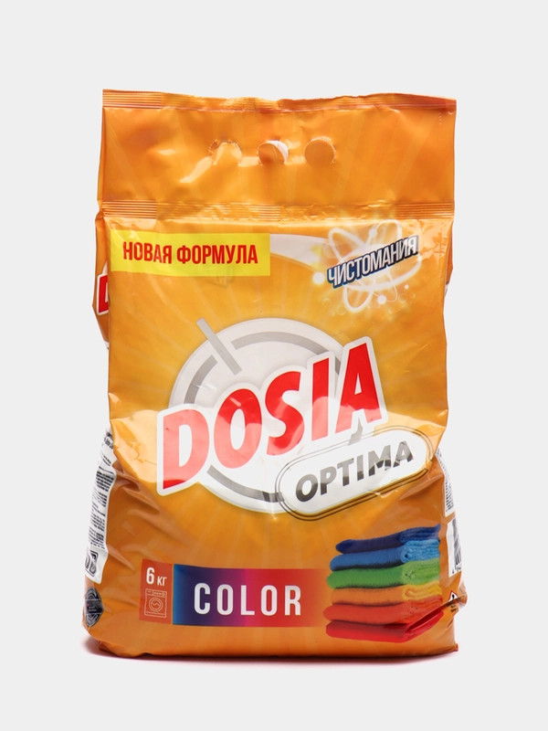 Порошок для стирки Dosia Optima Color, 6 кг