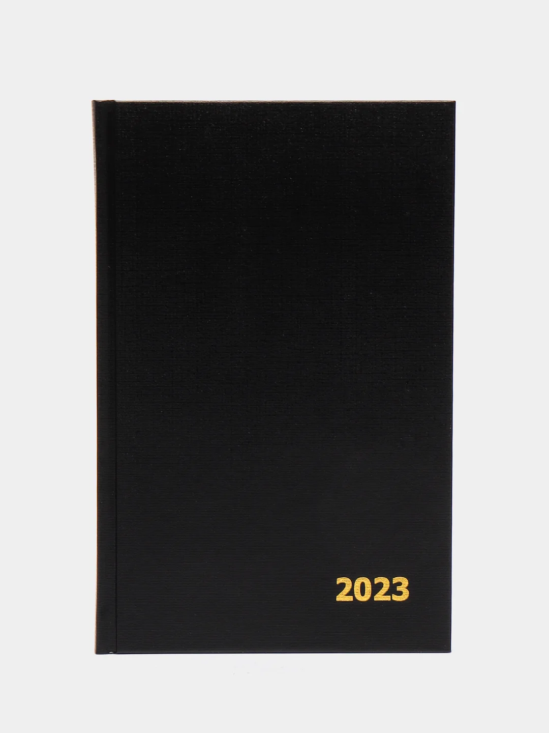 Черный ежедневник А5, датированный, 2023 год