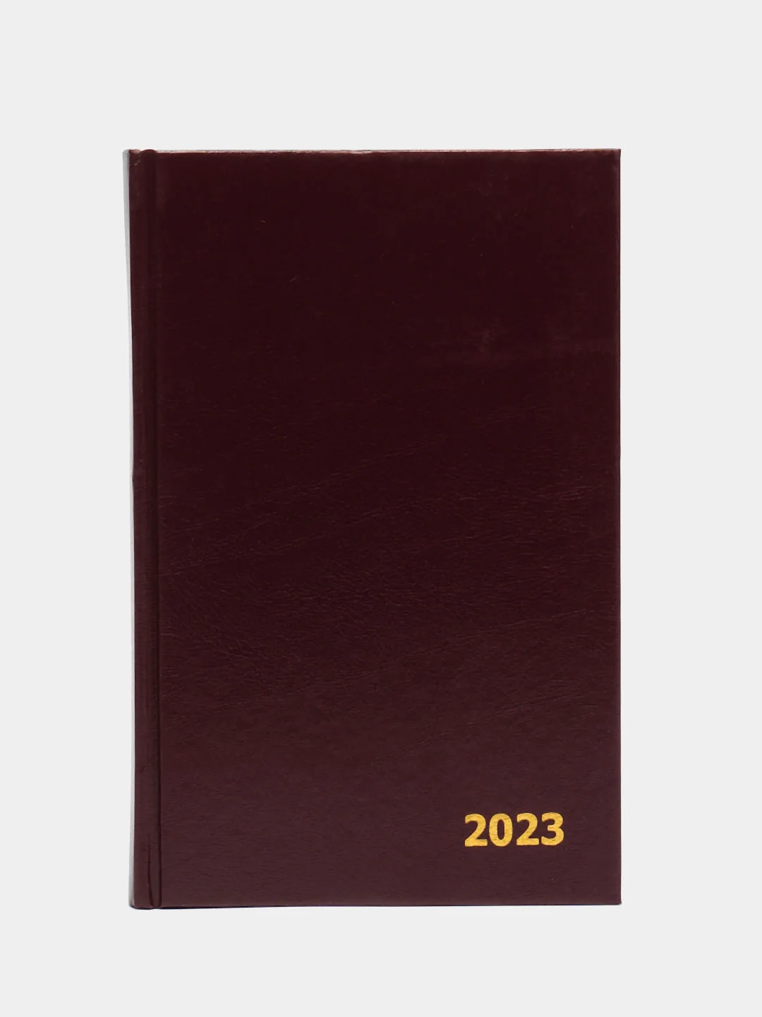 Бордовый ежедневник А5, датированный, 2023 год
