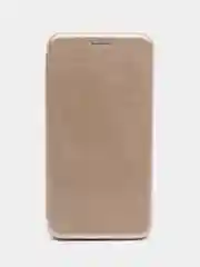 Золотой чехол-книжка на Xiaomi Mi 8, Mi 8 lite, Mi 8 SE, из экокожи, с карманом для карт