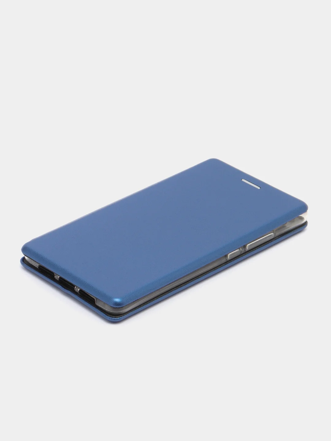 Синий чехол-книжка на Xiaomi Mi 8, Mi 8 lite, Mi 8 SE, из экокожи, с карманом для карт