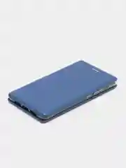 Синий чехол-книжка на Xiaomi Mi 8, Mi 8 lite, Mi 8 SE, из экокожи, с карманом для карт