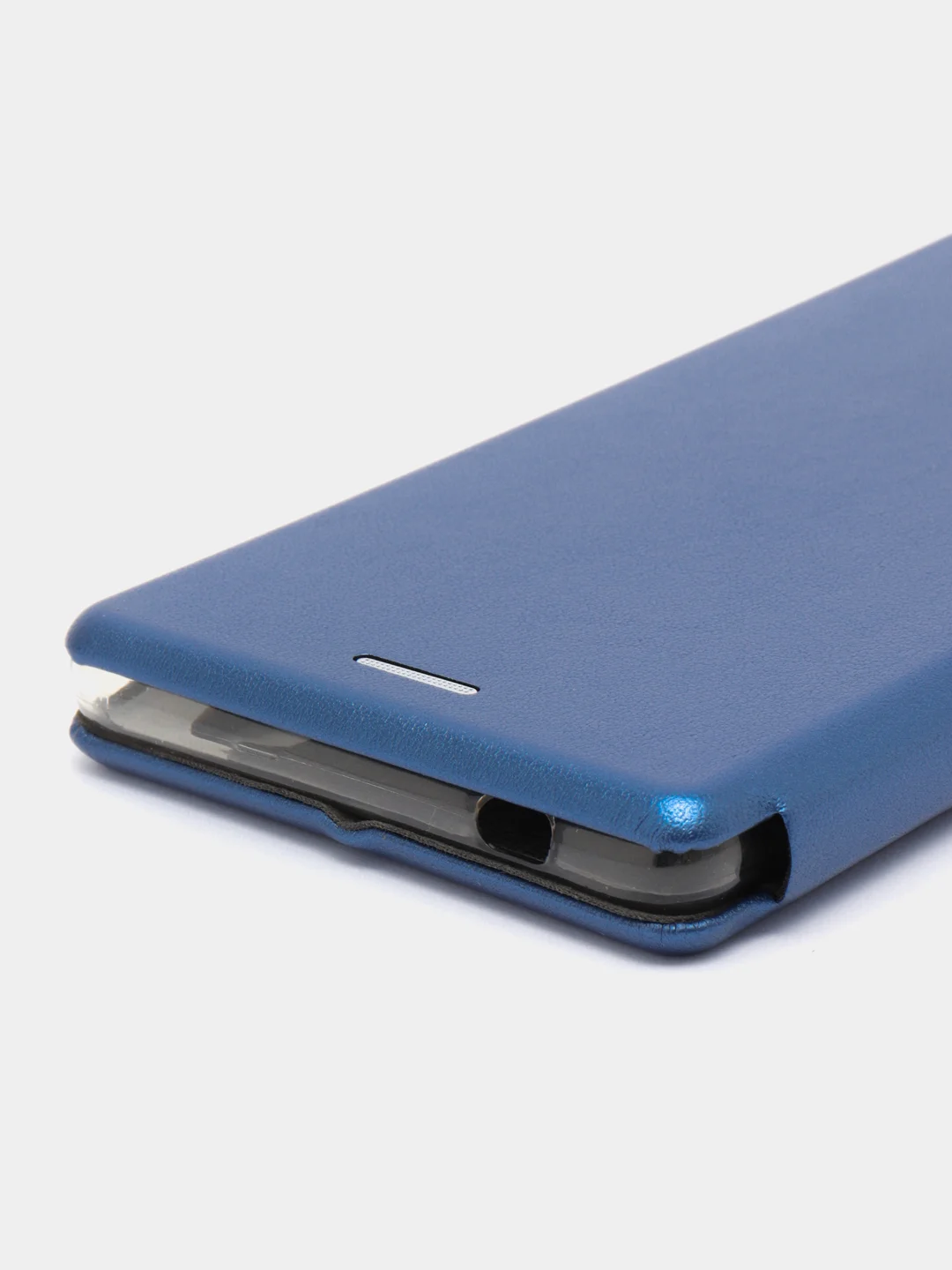 Синий чехол-книжка на Xiaomi Mi 8, Mi 8 lite, Mi 8 SE, из экокожи, с карманом для карт