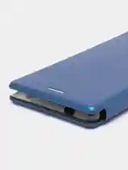 Синий чехол-книжка на Xiaomi Mi 8, Mi 8 lite, Mi 8 SE, из экокожи, с карманом для карт