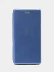 Синий чехол-книжка на Xiaomi Mi 8, Mi 8 lite, Mi 8 SE, из экокожи, с карманом для карт