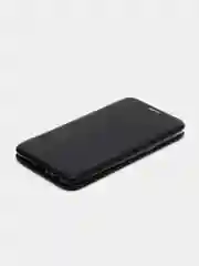 Черный чехол книжка из эко кожи с карманом на Samsung A5, A6, A8 Plus 2018, A10S, A107 2019