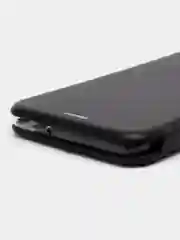 Черный чехол книжка из эко кожи с карманом на Samsung A5, A6, A8 Plus 2018, A10S, A107 2019