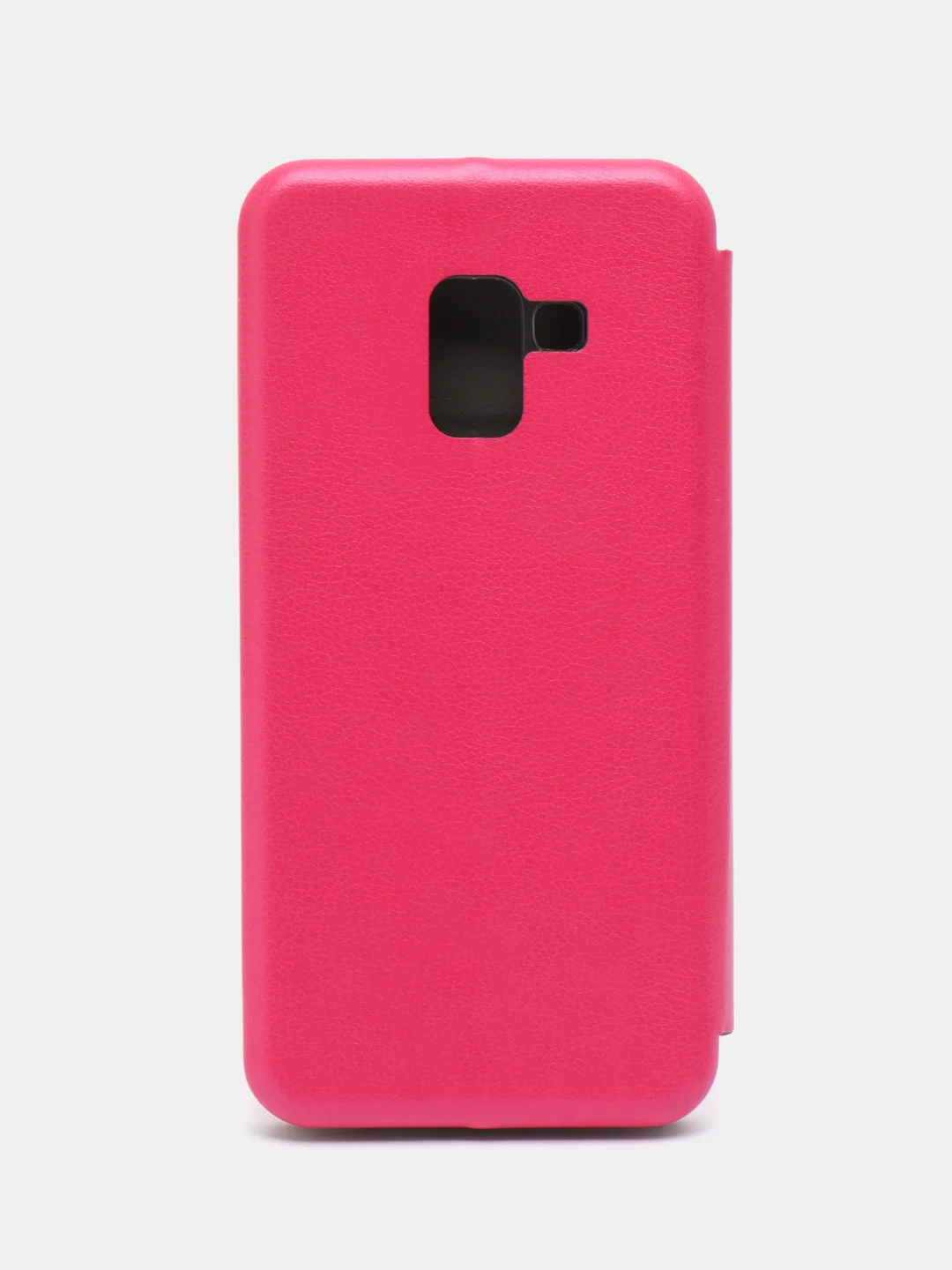 Фуксия чехол книжка из эко кожи с карманом на Samsung A5, A6, A8 Plus 2018, A10S, A107 2019