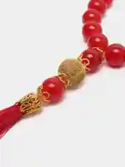 Алый четки мусульманские, тасбих