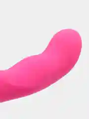 Розовый вибратор