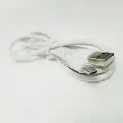Белый кабель быстрой зарядки USB, Micro-USB, Type-C, Lightning