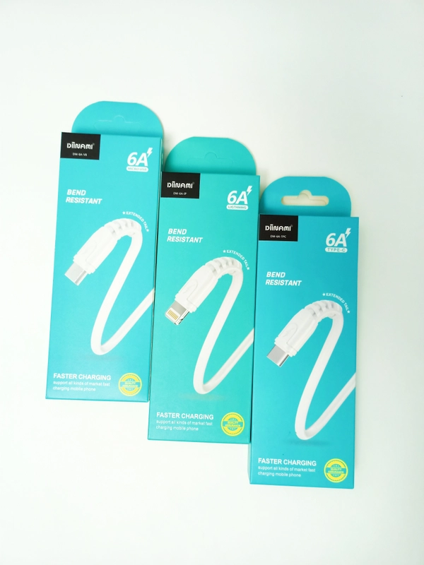 Кабель быстрой зарядки USB, Micro-USB, Type-C, Lightning