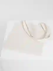 Молочный сумка-шоппер 100% хлопок, 2 цвета