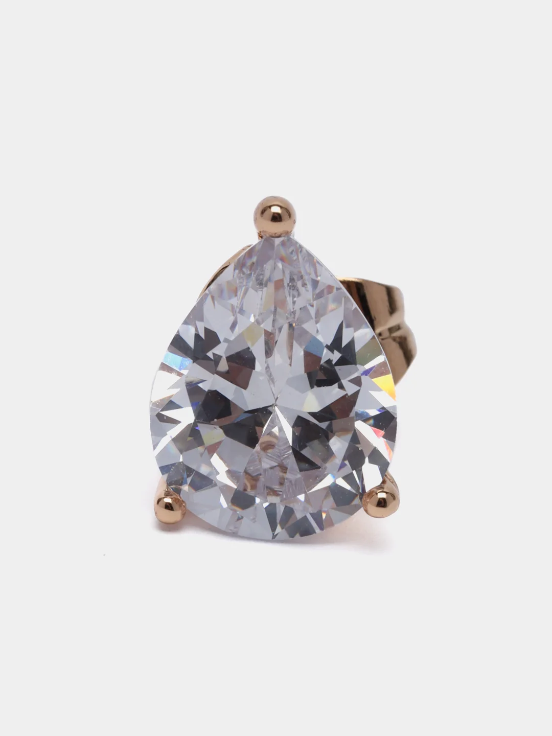 Серьги-гвоздики, позолота, H01-7554