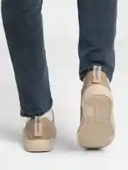 Бежевый мужские кеды