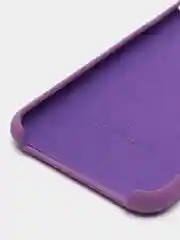 Тёмно-бордовый чехол Silicone Case для iPhone 7, 8, SE 2020, с открытым низом