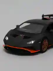 Серый металлическая модель ламборгини, свет, звук, 1:24, 1900-11