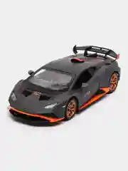 Серый металлическая модель ламборгини, свет, звук, 1:24, 1900-11