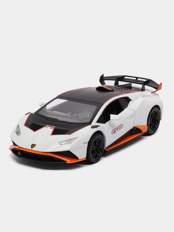 Металлическая модель ламборгини, свет, звук, 1:24, 1900-11