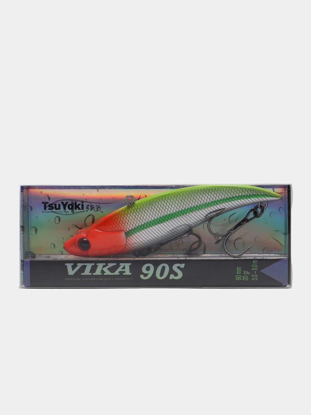 Серый раттлин TsuYoki Vika 90S, 30 г