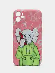Коралловый меланж чехол для iPhone 11 KAWS