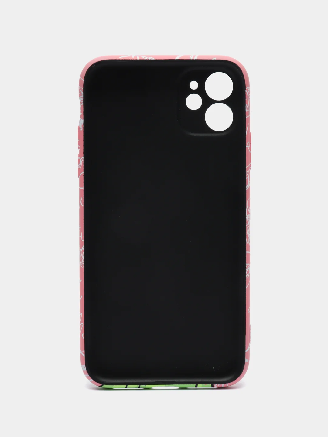 Коралловый меланж чехол для iPhone 11 KAWS