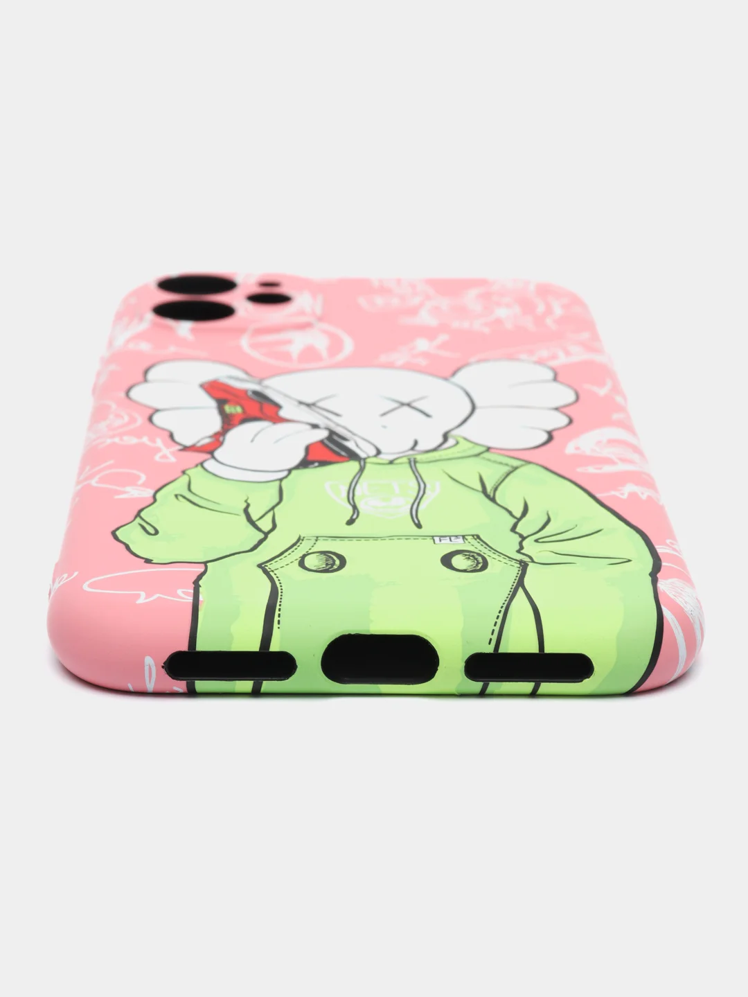 Коралловый меланж чехол для iPhone 11 KAWS