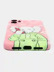 Коралловый меланж чехол для iPhone 11 KAWS