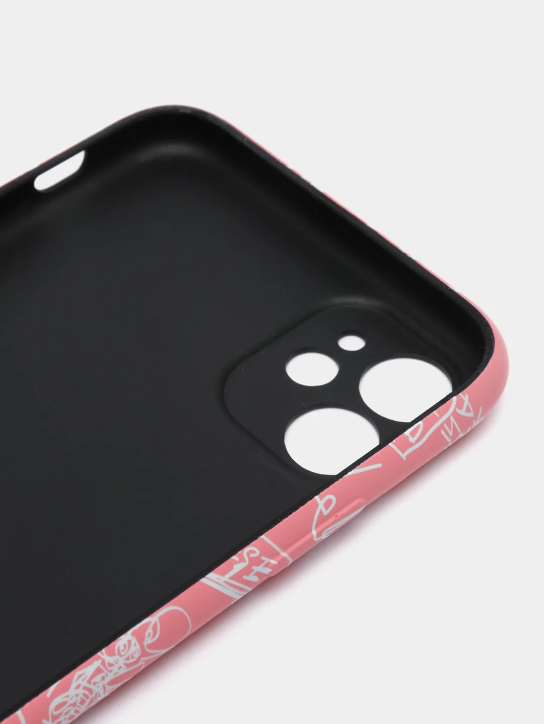 Коралловый меланж чехол для iPhone 11 KAWS