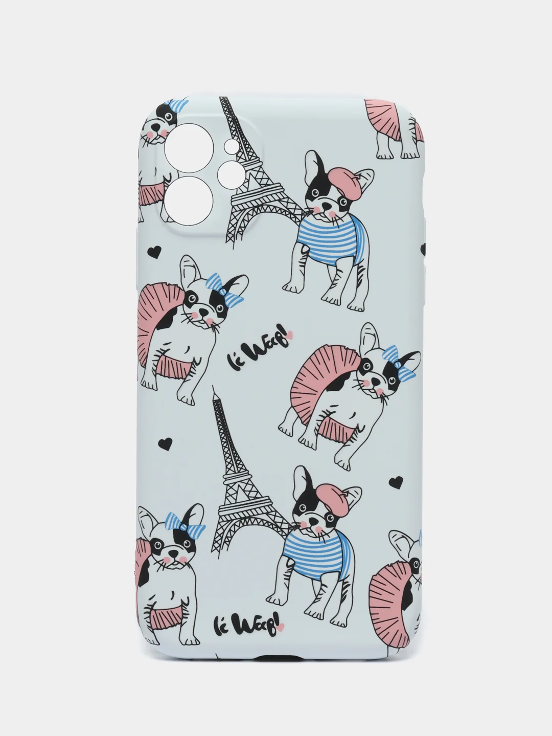 Белый чехол для iPhone 11 KAWS