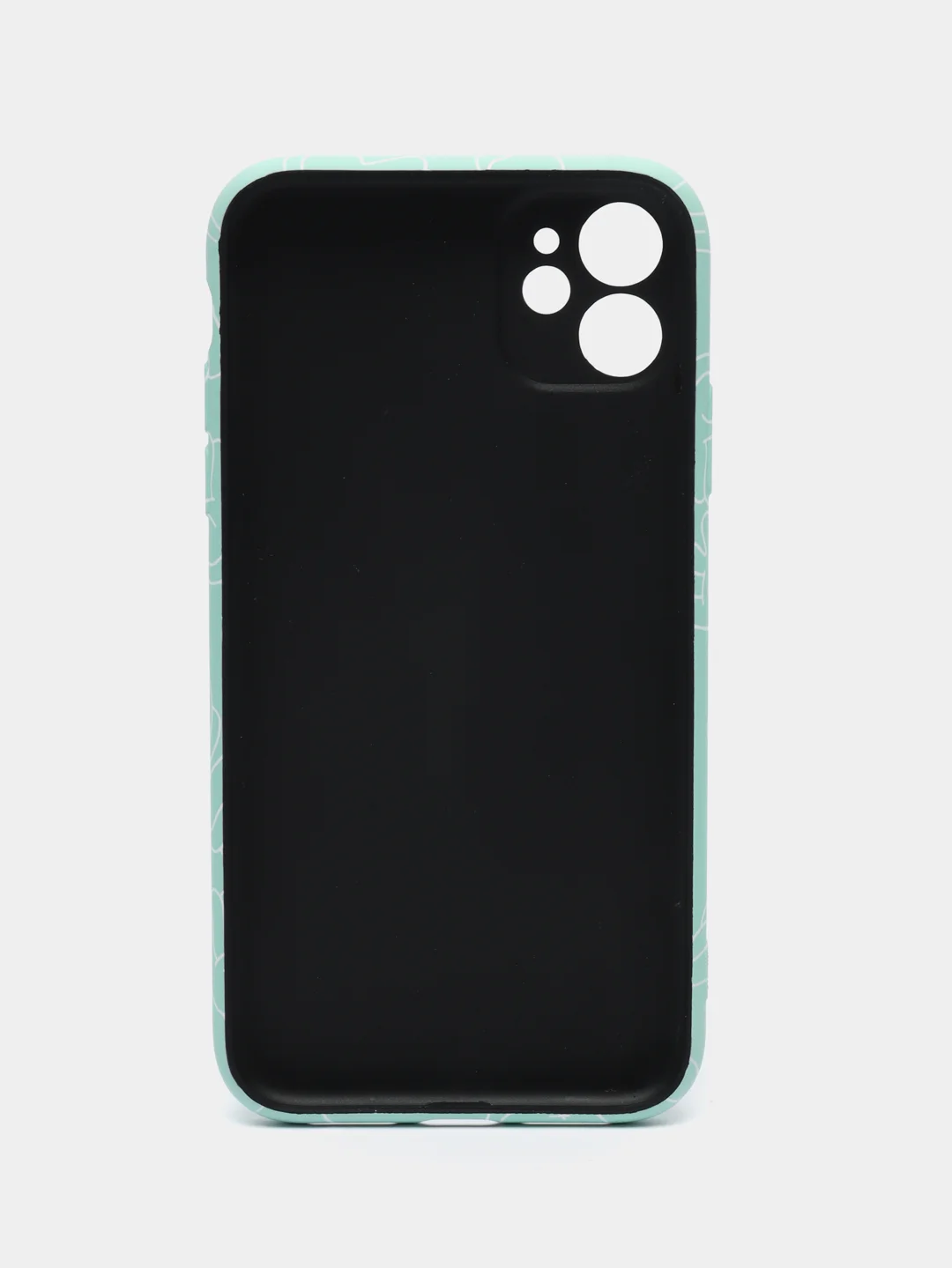 Бирюзовый чехол для iPhone 11 KAWS