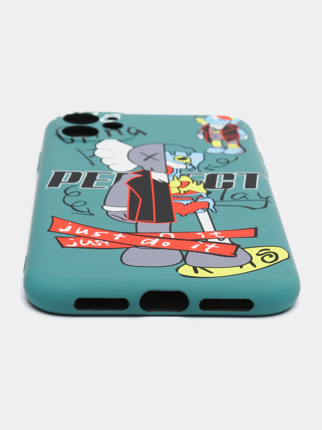 Тёмно-бирюзовый чехол для iPhone 11 KAWS