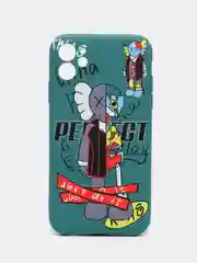 Тёмно-бирюзовый чехол для iPhone 11 KAWS