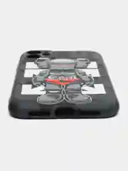 Серый чехол для iPhone 11 KAWS