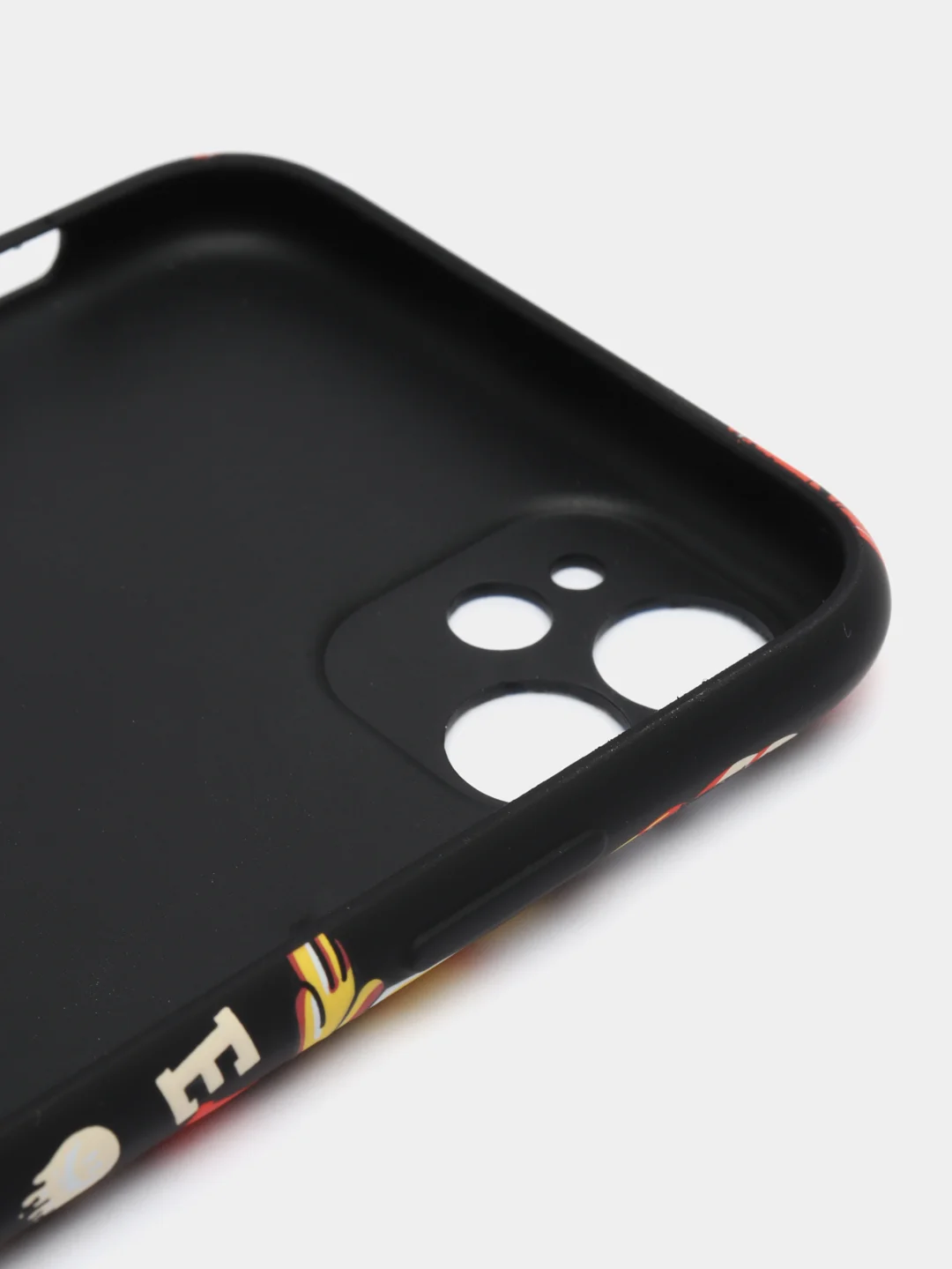Бордовый чехол для iPhone 11 KAWS