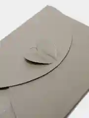 Серый конверт для сертификатов, 7 х 10