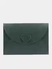 Зеленый конверт для сертификатов, 7 х 10