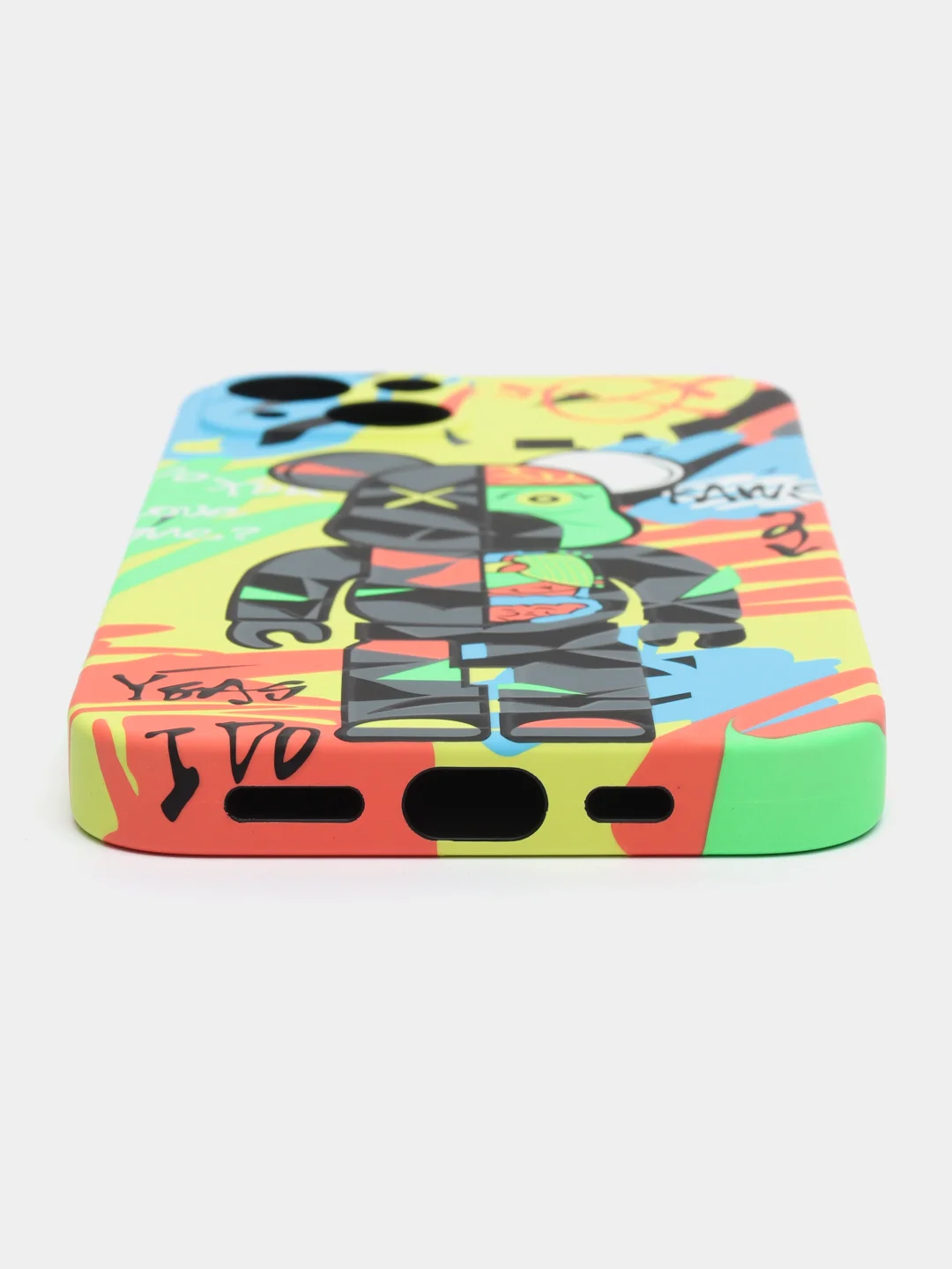 Салатовый чехол KAWS для iPhone 13