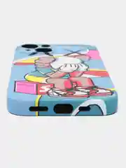 Синий чехол KAWS для iPhone 13