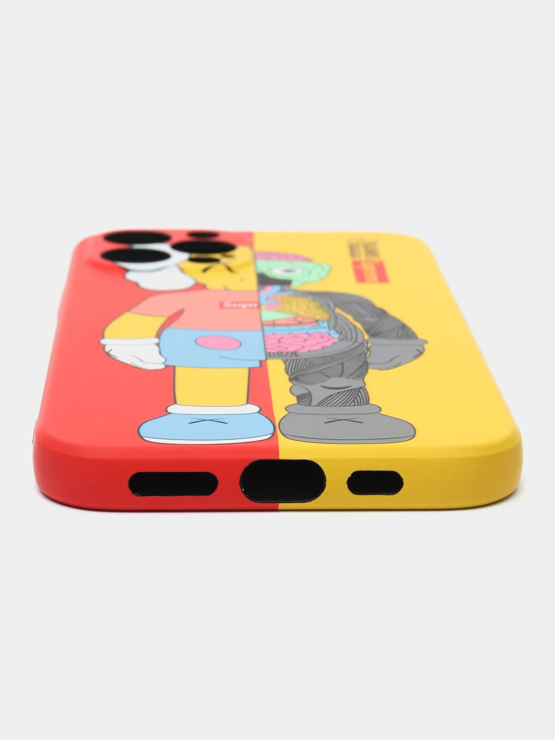 Желтый чехол для iPhone 12 Pro KAWS