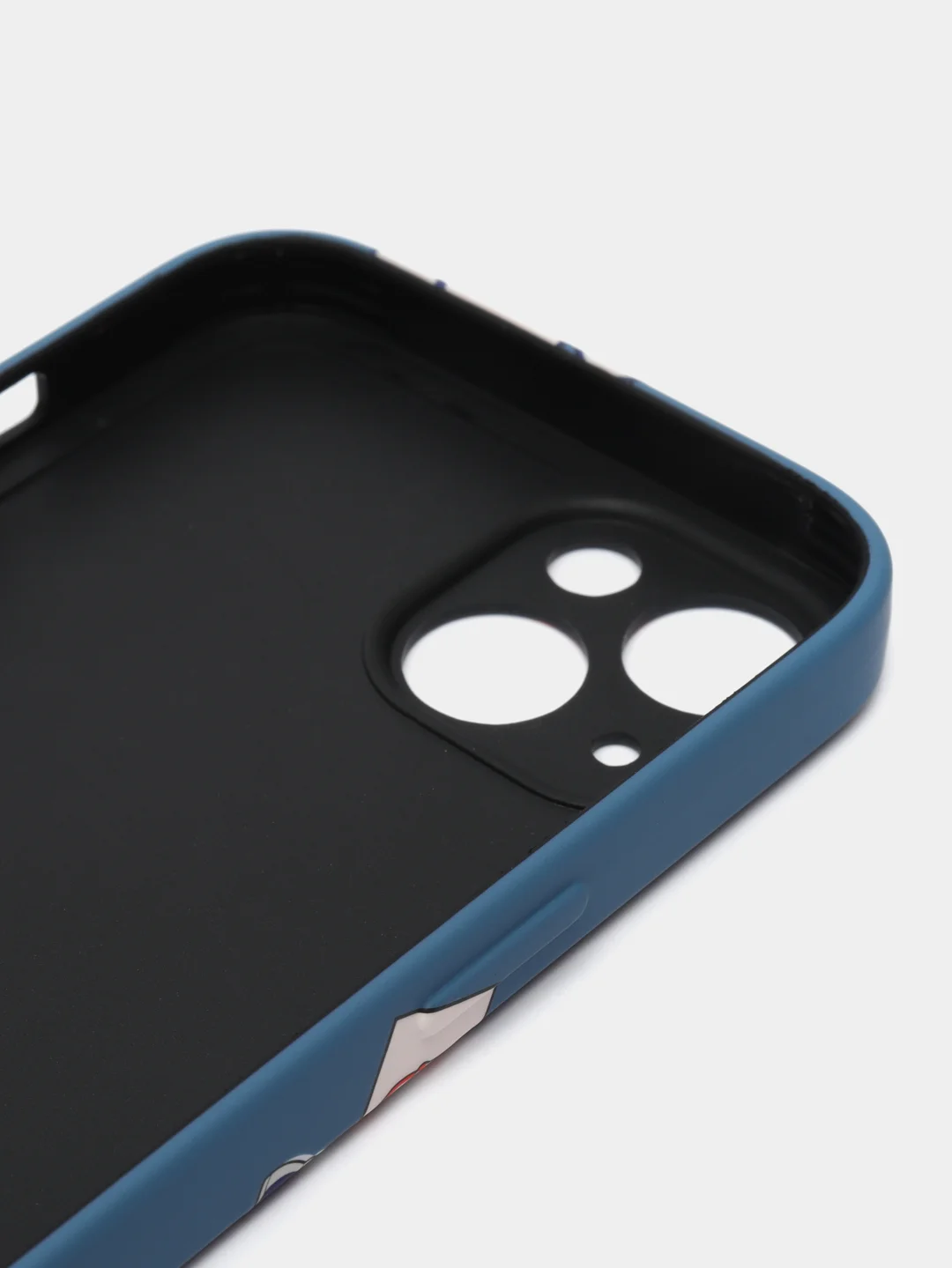 Синий меланж чехол KAWS для iPhone 13