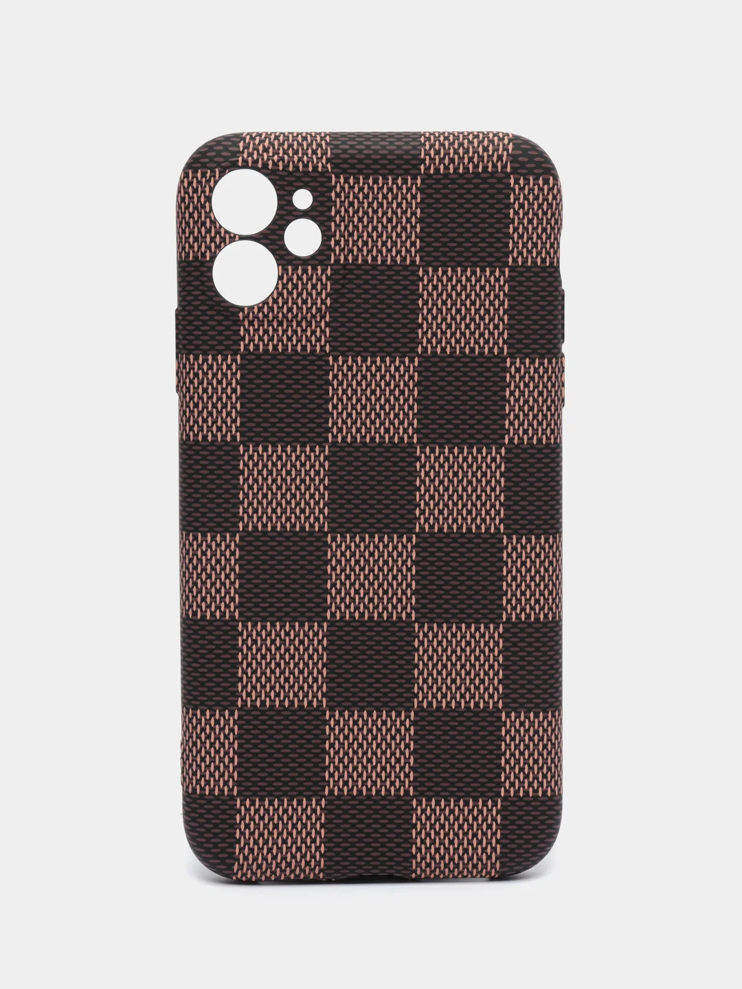 Тёмно-коричневый чехол для iPhone 11 KAWS