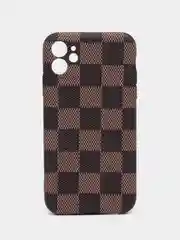 Тёмно-коричневый чехол для iPhone 11 KAWS