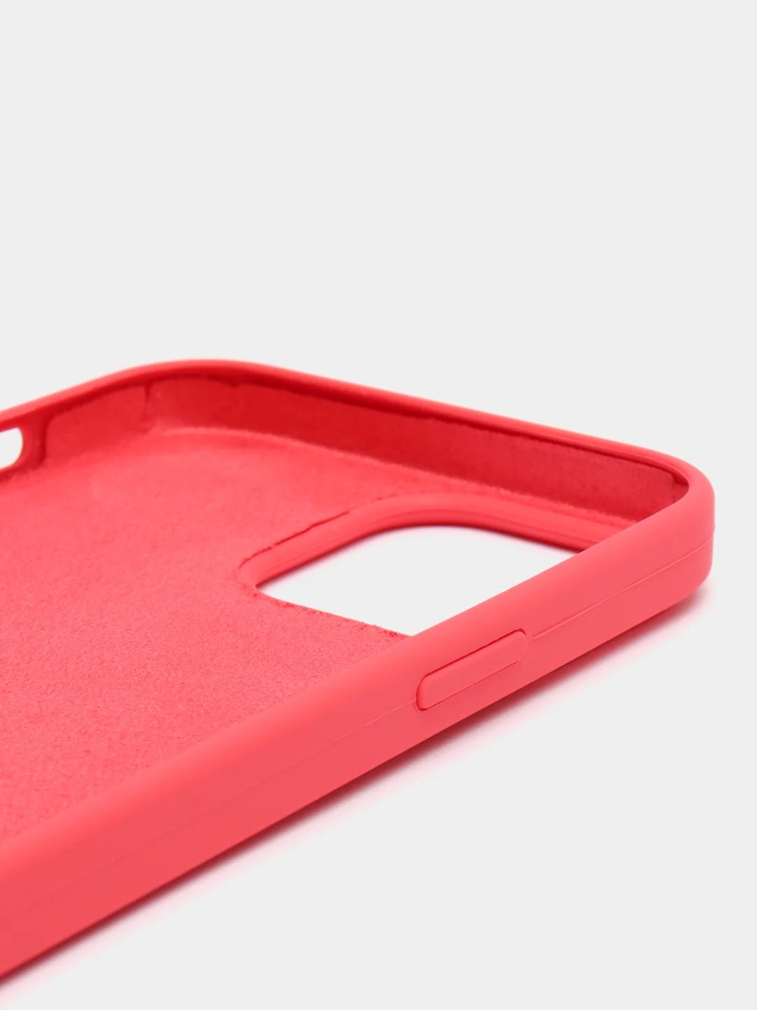 Алый чехол Silicone Case силиконовый для iPhone (айфон)