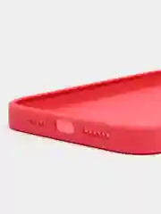 Алый чехол Silicone Case силиконовый для iPhone (айфон)